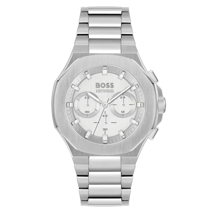 BOSS Taper Silver 45mm Men's Watch