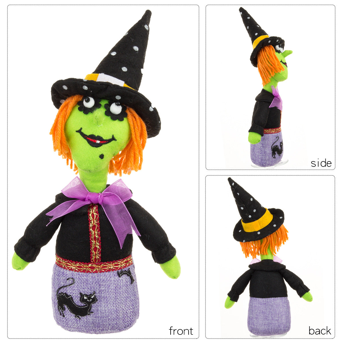 Halloween decorations desktop ornaments Western Ghost Festival witch skull Halloween figurine ornaments