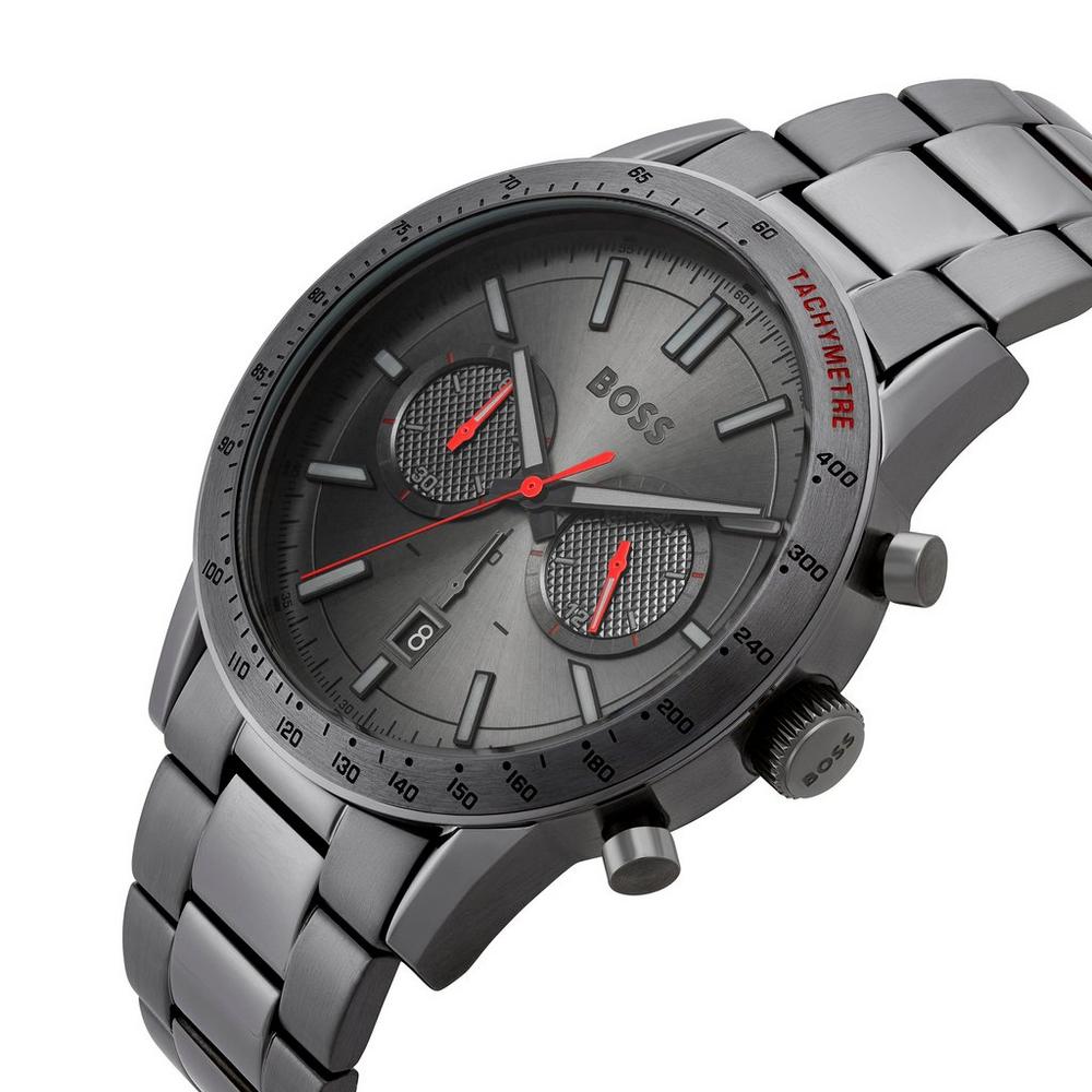 Boss Allure 44mm Stainless Steel Chronograph Men's Watch