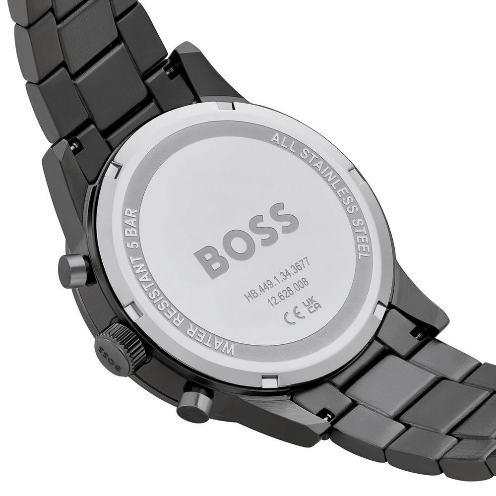 Boss Allure 44mm Stainless Steel Chronograph Men's Watch