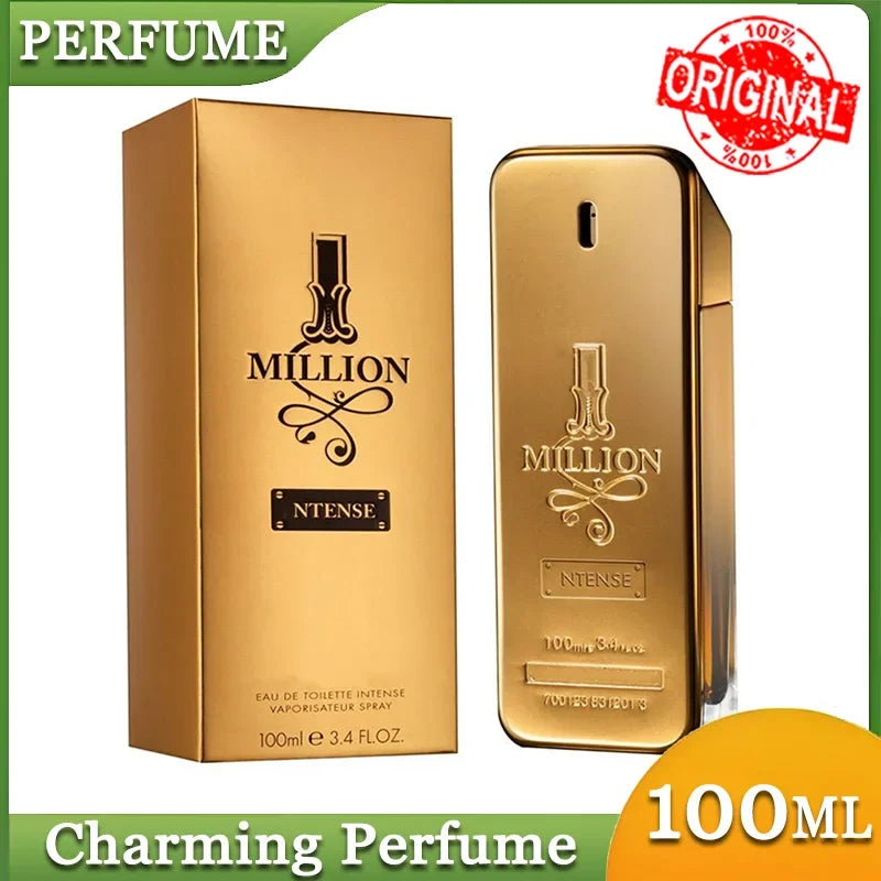 100ml Perfume Golden Million Gold  - Men's Perfume Men's Perfume Fragrance Cologne