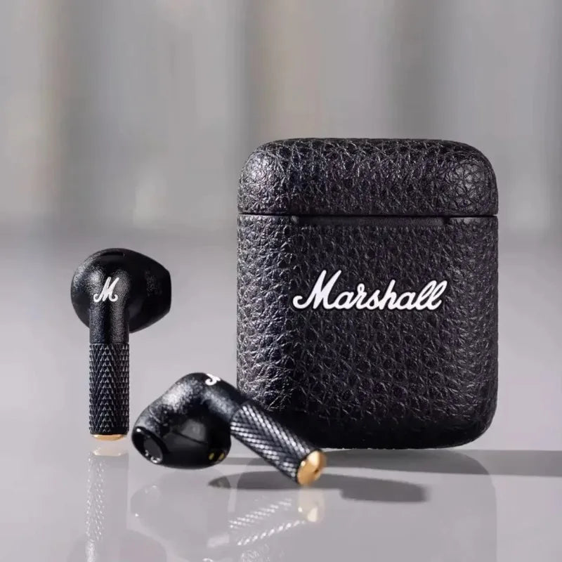 New MARSHALL MINOR III TWS Wireless Bluetooth Headset in Ear Noise Reduct Earbuds HiFi Bass Retro Music Sports Game Headphones