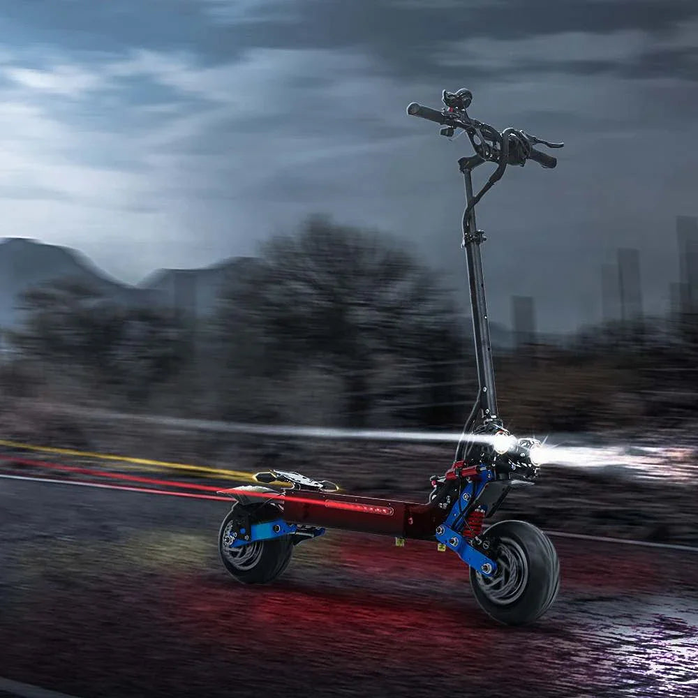 EU Escooter 2024 ZonDoo 11Inch Fast Electric Scooter 6000W 60V 38AH Dual Motors Max Speed 95km/h Max Range 110km Hydraulic brake