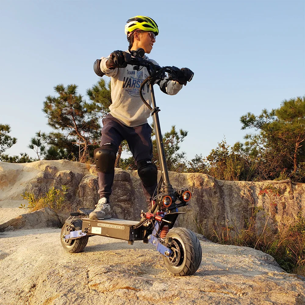 EU Escooter 2024 ZonDoo 11Inch Fast Electric Scooter 6000W 60V 38AH Dual Motors Max Speed 95km/h Max Range 110km Hydraulic brake