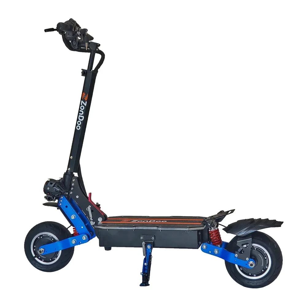 EU Escooter 2024 ZonDoo 11Inch Fast Electric Scooter 6000W 60V 38AH Dual Motors Max Speed 95km/h Max Range 110km Hydraulic brake