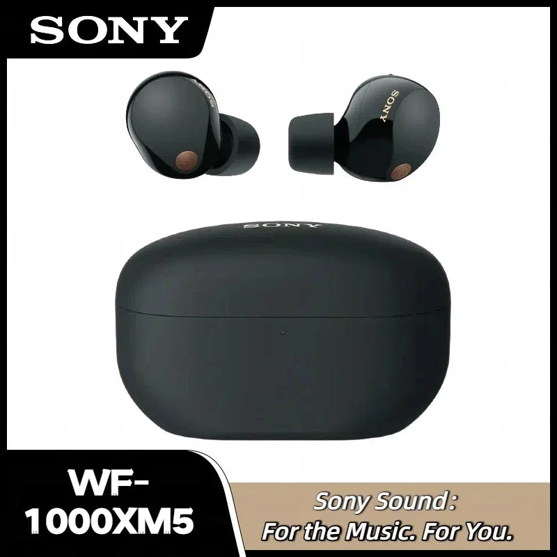 Sony WF 1000XM5 Wireless Bluetooth Earphones & Headphones wf1000xm5 Noise Cancelling Earbuds In Ear Sports headset with Mic