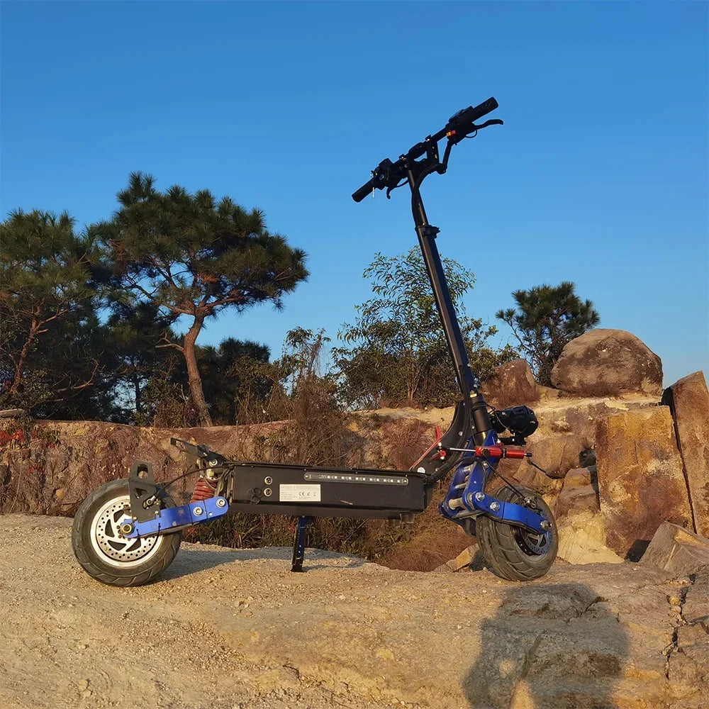 EU Escooter 2024 ZonDoo 11Inch Fast Electric Scooter 6000W 60V 38AH Dual Motors Max Speed 95km/h Max Range 110km Hydraulic brake