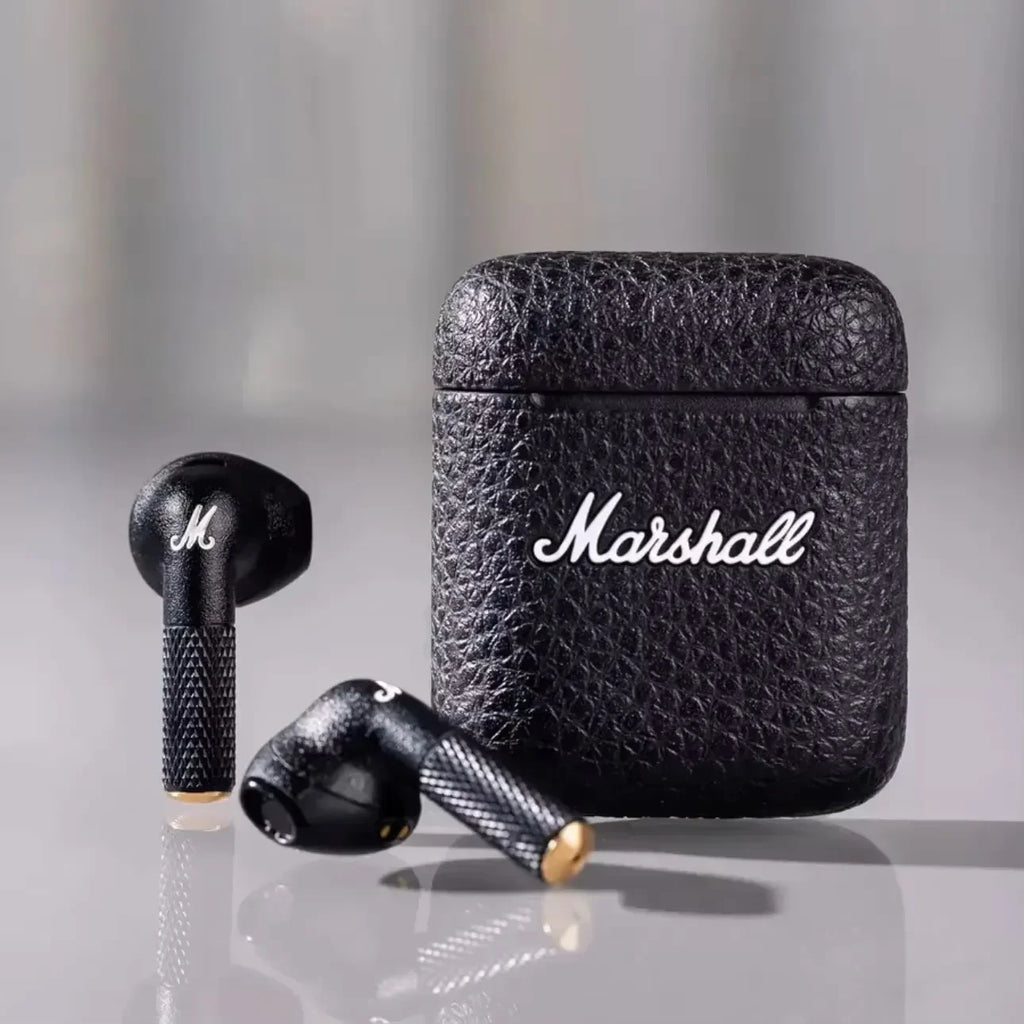 New MARSHALL MINOR III TWS Wireless Bluetooth Headset in Ear Noise Reduct Earbuds HiFi Bass Retro Music Sports Game Headphones