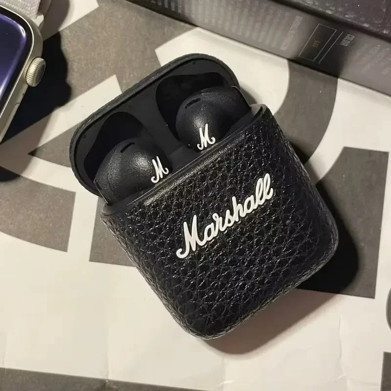 New MARSHALL MINOR III TWS Wireless Bluetooth Headset in Ear Noise Reduct Earbuds HiFi Bass Retro Music Sports Game Headphones